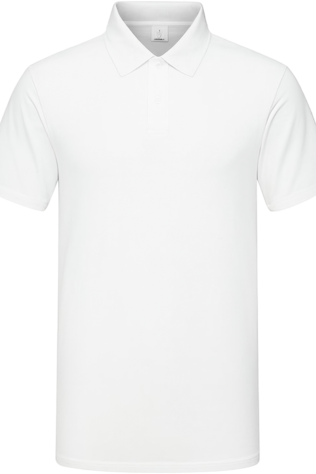 White Men's Collared Shirt