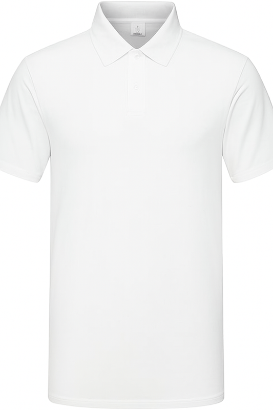 White Men's Collared Shirt