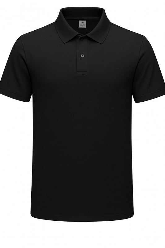 Black Men's Collared Shirt